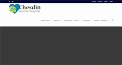 Desktop Screenshot of chesdinanimalhospital.com